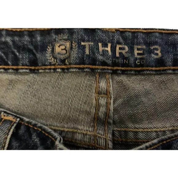 Thre3 Clothing Co Bootcut Leg Jeans Women's Size 14 Blue Mid Rise - Picture 5 of 5